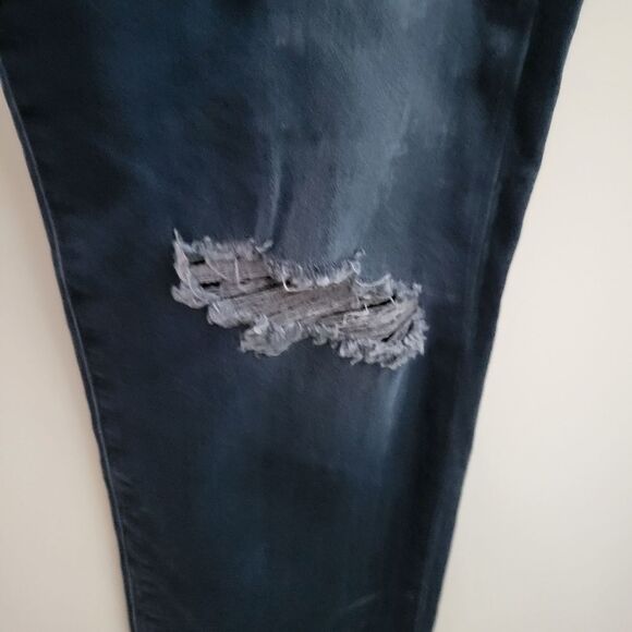 NEW 29 Fidelity Denim CHER High Rise Slim Straight LIGHTLY DISTRESSED Jeans NWOT - Picture 8 of 11